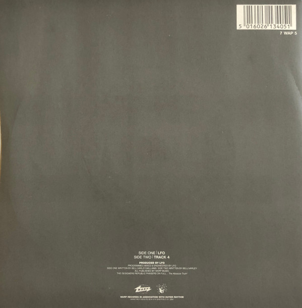 LFO - LFO | Warp Records (7 WAP 5) - 4 LFO - LFO | Warp Records (7 WAP 5) - 4