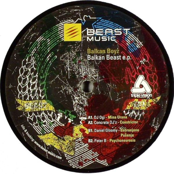 Various - Balkan Boyz - Balkan Beast E.P. | Beast Music (BEAST 007)