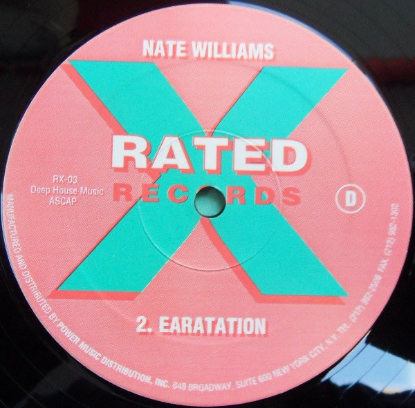 Nate Williams - Count Your Steps | Rated X Records (RX-03) - 4