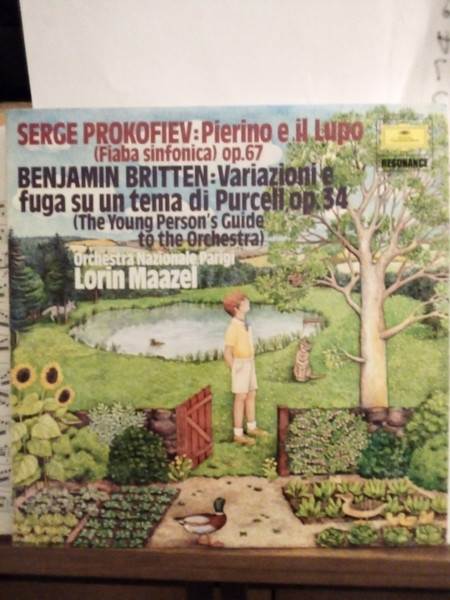 Britten · Prokofiev - Pierino E Il Lupo (Fiaba Sinfonica) Op.67 / Variazioni E Fuga Su Un Tema Di Purcell, Op.34 (The Young Person's Guide To The Orchestra) | Deutsche Grammophon (2535 282) - 3 Britten · Prokofiev - Pierino E Il Lupo (Fiaba Sinfonica) Op.67 / Variazioni E Fuga Su Un Tema Di Purcell, Op.34 (The Young Person's Guide To The Orchestra) | Deutsche Grammophon (2535 282) - 3