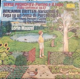 Britten · Prokofiev - Pierino E Il Lupo (Fiaba Sinfonica) Op.67 / Variazioni E Fuga Su Un Tema Di Purcell, Op.34 (The Young Person's Guide To The Orchestra) | Deutsche Grammophon (2535 282) - main Britten · Prokofiev - Pierino E Il Lupo (Fiaba Sinfonica) Op.67 / Variazioni E Fuga Su Un Tema Di Purcell, Op.34 (The Young Person's Guide To The Orchestra) | Deutsche Grammophon (2535 282) - main