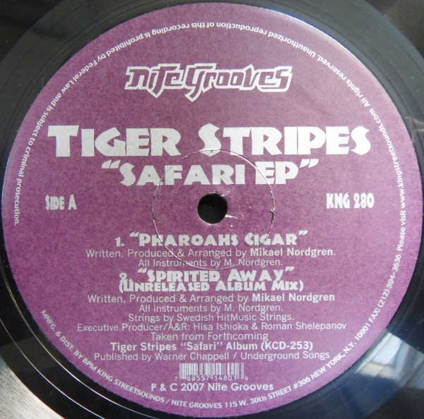 Tiger Stripes - Safari EP | Nite Grooves (KNG 280) - 2