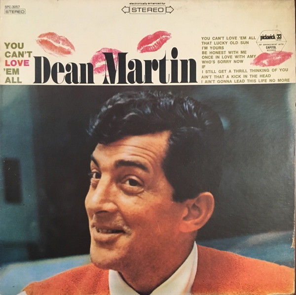 Dean Martin - You Can't Love 'Em All | Pickwick/33 Records (SPC-3057) - main Dean Martin - You Can't Love 'Em All | Pickwick/33 Records (SPC-3057) - main