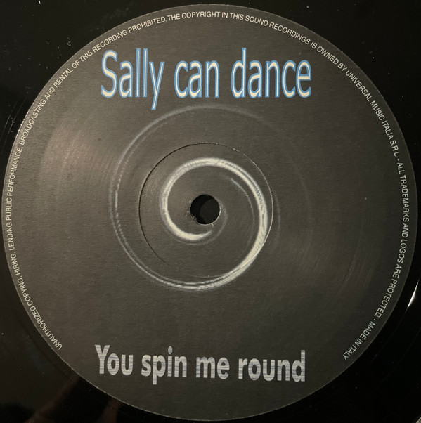 Sally Can Dance - You Spin Me Round | Major Records (MR 30-00) - 3 Sally Can Dance - You Spin Me Round | Major Records (MR 30-00) - 3