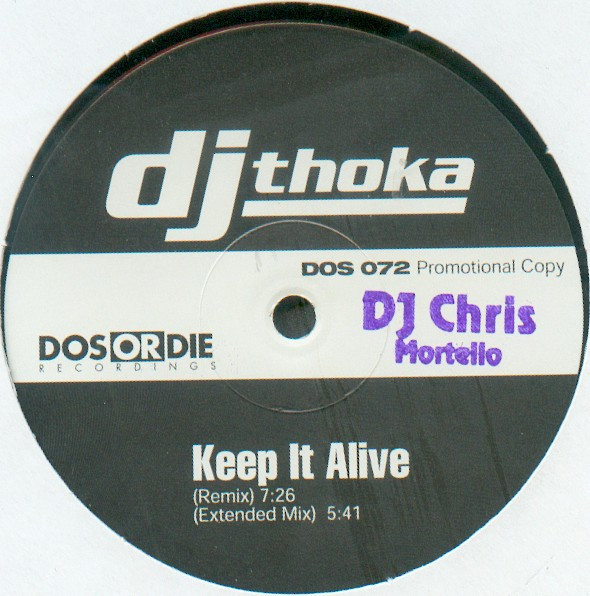 DJ Thoka - Keep It Alive / Don't Stop Me | Dos Or Die Recordings (DOS 072)