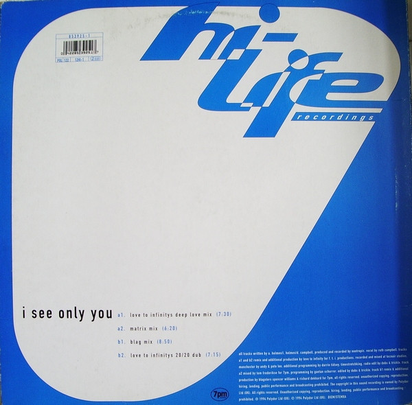Nootropic - I See Only You | Polydor (853925-1) - 4