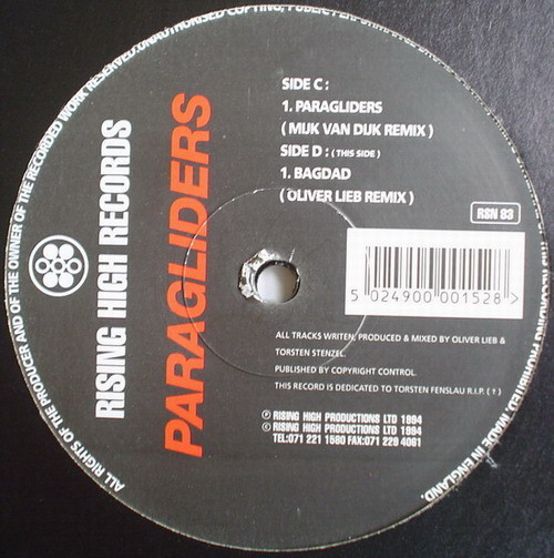 Paragliders - Paragliders (The Remixes) | Rising High Records (RSN 83) - 7 Paragliders - Paragliders (The Remixes) | Rising High Records (RSN 83) - 7