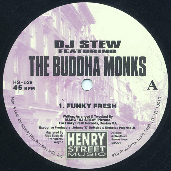DJ Stew Featuring Buddha Monks - Funky Fresh | Henry Street Music (HS - 529) - 2 DJ Stew Featuring Buddha Monks - Funky Fresh | Henry Street Music (HS - 529) - 2