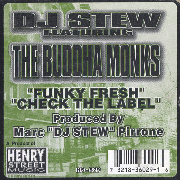 DJ Stew Featuring Buddha Monks - Funky Fresh | Henry Street Music (HS - 529)