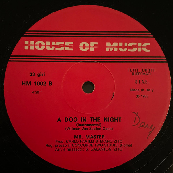 Mr. Master - A Dog In The Night | House Of Music (HM 1002) - 2 Mr. Master - A Dog In The Night | House Of Music (HM 1002) - 2