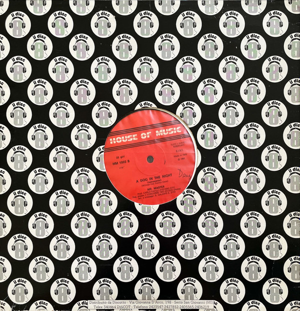 Mr. Master - A Dog In The Night | House Of Music (HM 1002) - 4 Mr. Master - A Dog In The Night | House Of Music (HM 1002) - 4