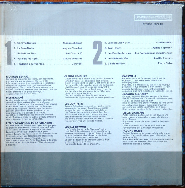 Various - Fantaisies | Columbia Special Products (CSPS-408) - 2 Various - Fantaisies | Columbia Special Products (CSPS-408) - 2