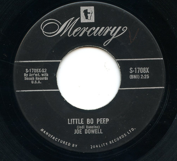 Joe Dowell - Wooden Heart | Mercury (S-1708X) - 2
