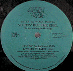 Peter Presta - Nuttin' But The Reel (For The Hip-Hop Junkies Only) | Cuttin' Hip Hop (CR-368) - main