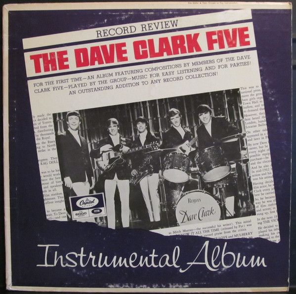 The Dave Clark Five - The Dave Clark Five Instrumental Album | Capitol Records (T6162) - main