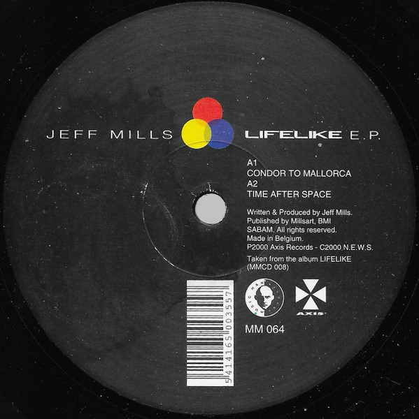 Jeff Mills - Lifelike E.P. | Music Man Records (MM 064)