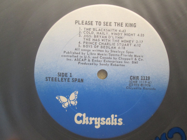 Please To See The King