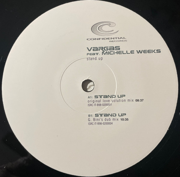 Vargas Feat. Michelle Weeks - Stand Up | Confidential Records (CON.005) - 3