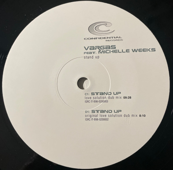 Vargas Feat. Michelle Weeks - Stand Up | Confidential Records (CON.005) - 5