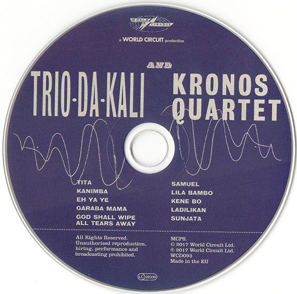 Trio-Da-Kali And Kronos Quartet - Ladilikan | World Circuit (WCD093) - 3 Trio-Da-Kali And Kronos Quartet - Ladilikan | World Circuit (WCD093) - 3