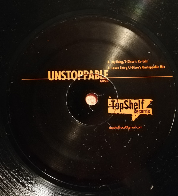 J-Disco - Unstoppable | Topshelf Records (TOP SHELF 001) - main