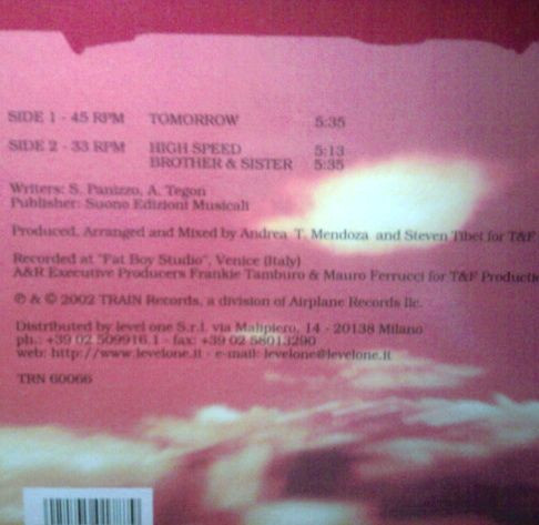 Andrea T. Mendoza & Steven Tibet - Fat E.P. Volume 1 | Train! Records (TRN 60066) - 2 Andrea T. Mendoza & Steven Tibet - Fat E.P. Volume 1 | Train! Records (TRN 60066) - 2