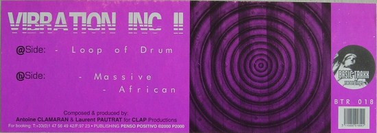 Vibration Inc II - Loop Of Drum | Basic Traxx Recordings (BTR 018) - 4