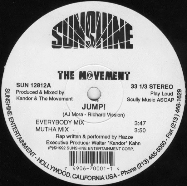 The Movement - Jump! | Sunshine Entertainment (SUN 12812) - main The Movement - Jump! | Sunshine Entertainment (SUN 12812) - main