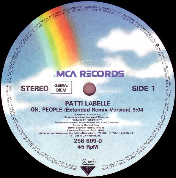 Patti LaBelle - Oh, People | MCA Records (258 609-0) - 3 Patti LaBelle - Oh, People | MCA Records (258 609-0) - 3