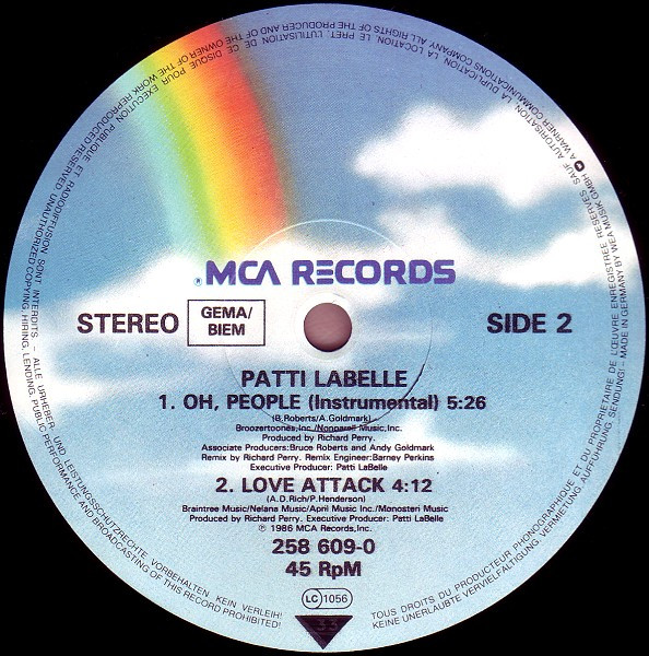 Patti LaBelle - Oh, People | MCA Records (258 609-0) - 4 Patti LaBelle - Oh, People | MCA Records (258 609-0) - 4
