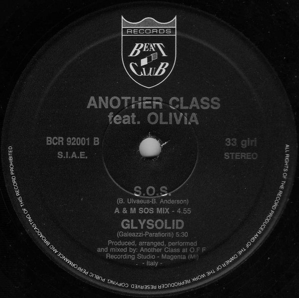 Another Class Feat. Olivia - S.O.S. | Beat Club Records (BCR 92001) - 4 Another Class Feat. Olivia - S.O.S. | Beat Club Records (BCR 92001) - 4