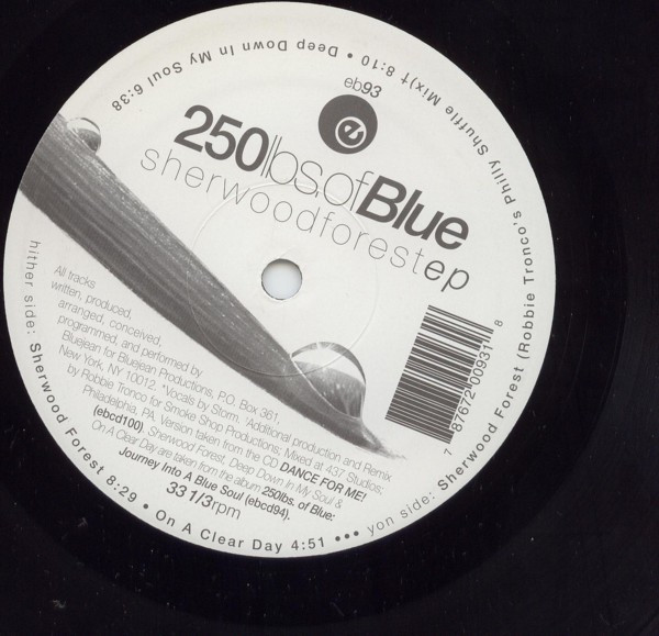 250 Lbs. Of Blue - Sherwood Forest EP | Eightball Records (EB93) - 2 250 Lbs. Of Blue - Sherwood Forest EP | Eightball Records (EB93) - 2