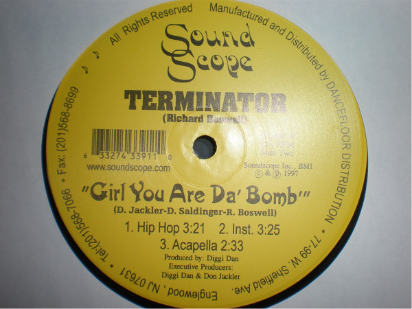 Terminator - Good Lovin' / Girl You Are Da' Bomb | Sound Scope (SS3391) - 3 Terminator - Good Lovin' / Girl You Are Da' Bomb | Sound Scope (SS3391) - 3