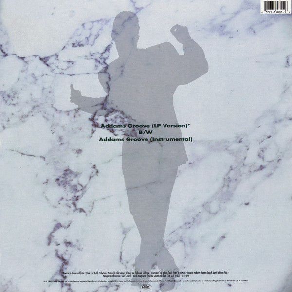 Hammer - Addams Groove | Capitol Records (V-15801) - 2 Hammer - Addams Groove | Capitol Records (V-15801) - 2