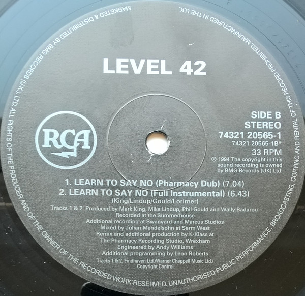 Level 42 - All Over You | RCA (74321205651) - 3 Level 42 - All Over You | RCA (74321205651) - 3