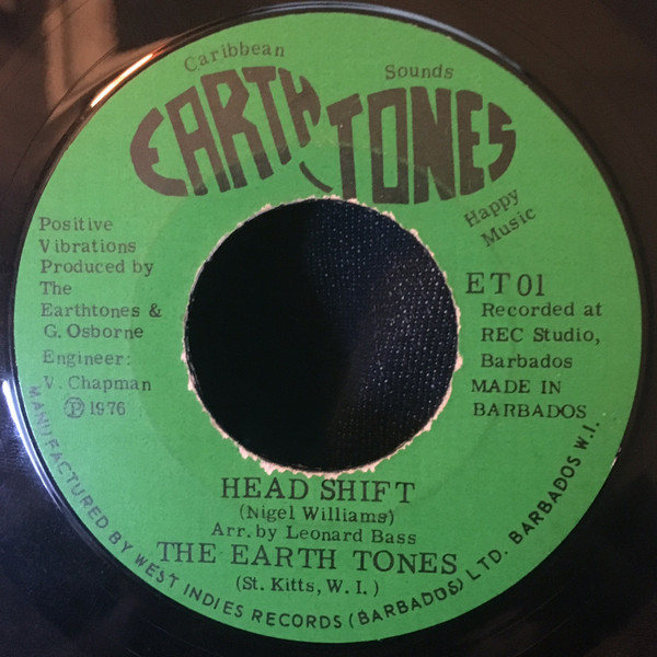 The Earth Tones - Head Shift / One For The Road | Glen Ken Tones (ET 01) - main