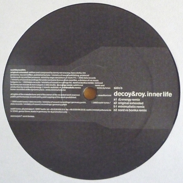 Decoy & Roy - Inner Life | Sushi Tunes (sushitunes004) - 2 Decoy & Roy - Inner Life | Sushi Tunes (sushitunes004) - 2