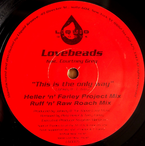 Lovebeads  &  Courtney Grey - This Is The Only Way | Liquid Groove (LG0005) - 3