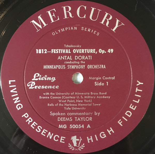 1812 Festival Overture, Op. 49 (Original Scoring) / Capriccio Italian