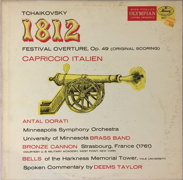 1812 Festival Overture, Op. 49 (Original Scoring) / Capriccio Italian