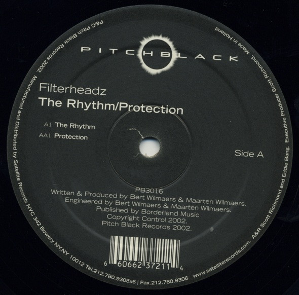 Filterheadz - The Rhythm / Protection | Pitch Black (PB3016) - 2 Filterheadz - The Rhythm / Protection | Pitch Black (PB3016) - 2