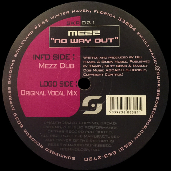 Mezz - No Way Out | Sunkissed Records (SKR 021)