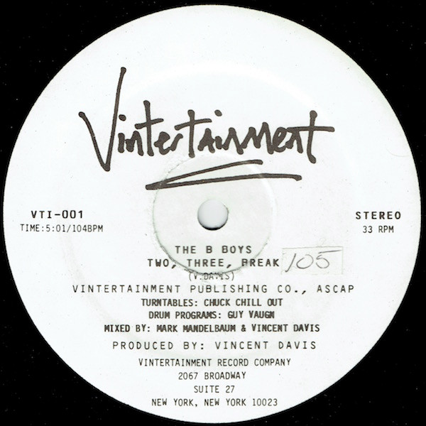 The B Boys - Two, Three, Break | Vintertainment (VTI-001) - main The B Boys - Two, Three, Break | Vintertainment (VTI-001) - main