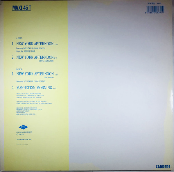 Mondo Kané - New York Afternoon | Carrere (8691) - 2 Mondo Kané - New York Afternoon | Carrere (8691) - 2