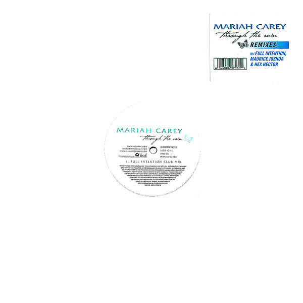 Mariah Carey - Through The Rain | Island Records (440 063 793-1) - main