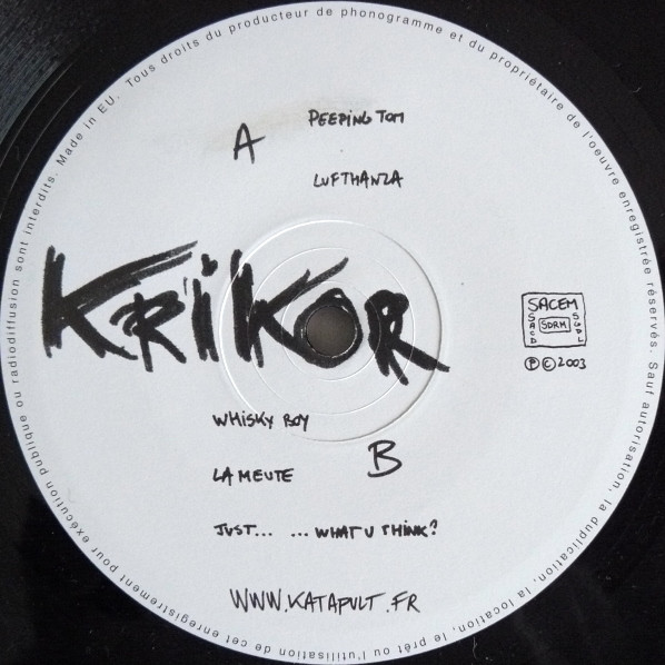 Krikor Kouchian - Pas De Nom | Karat Records (KARAT 09) - 4 Krikor Kouchian - Pas De Nom | Karat Records (KARAT 09) - 4