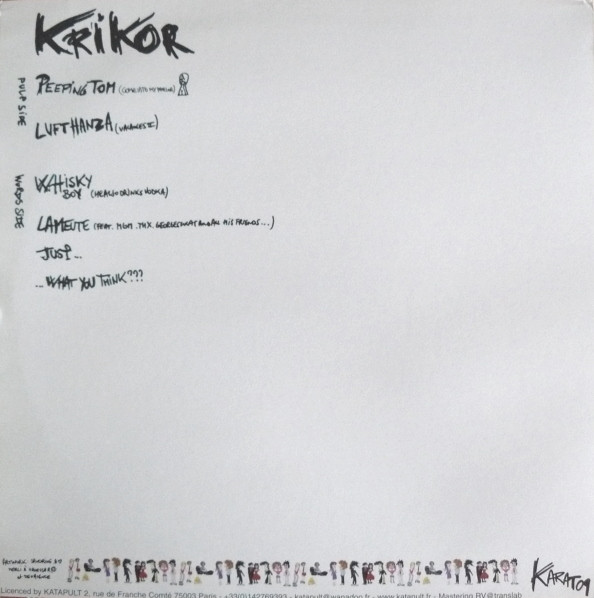 Krikor Kouchian - Pas De Nom | Karat Records (KARAT 09) - 2 Krikor Kouchian - Pas De Nom | Karat Records (KARAT 09) - 2