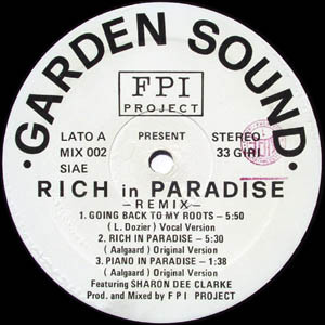 FPI Project - Rich In Paradise (Remix) | Paradise Project Records (MIX 002) - main