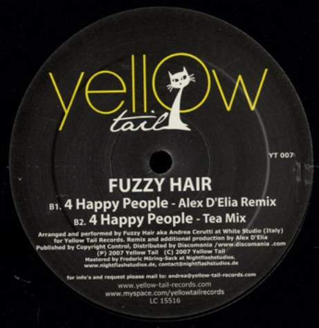 Fuzzy Hair - 4 Happy People | Yellow Tail (YT 007) - 2 Fuzzy Hair - 4 Happy People | Yellow Tail (YT 007) - 2
