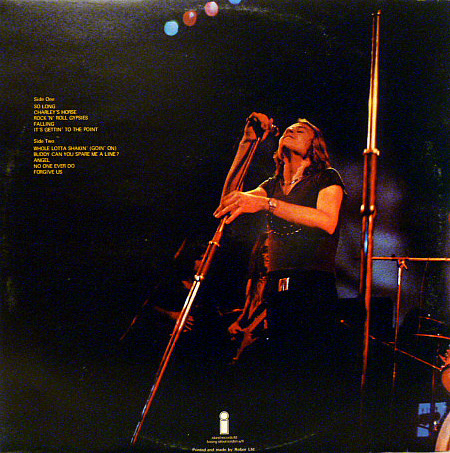 Vinegar Joe - Rock 'N Roll Gypsies | Island Records (ILPS 9214) - 4